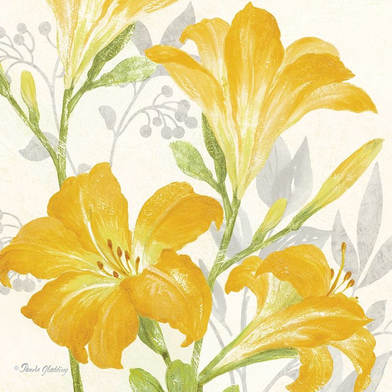 Day Lily Garden I art print by Pamela Gladding for $57.95 CAD