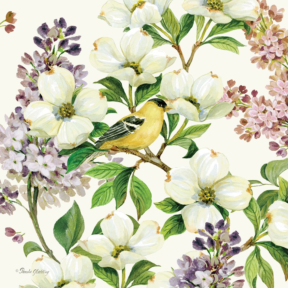 Dogwood And Lilac I art print by Pamela Gladding for $57.95 CAD
