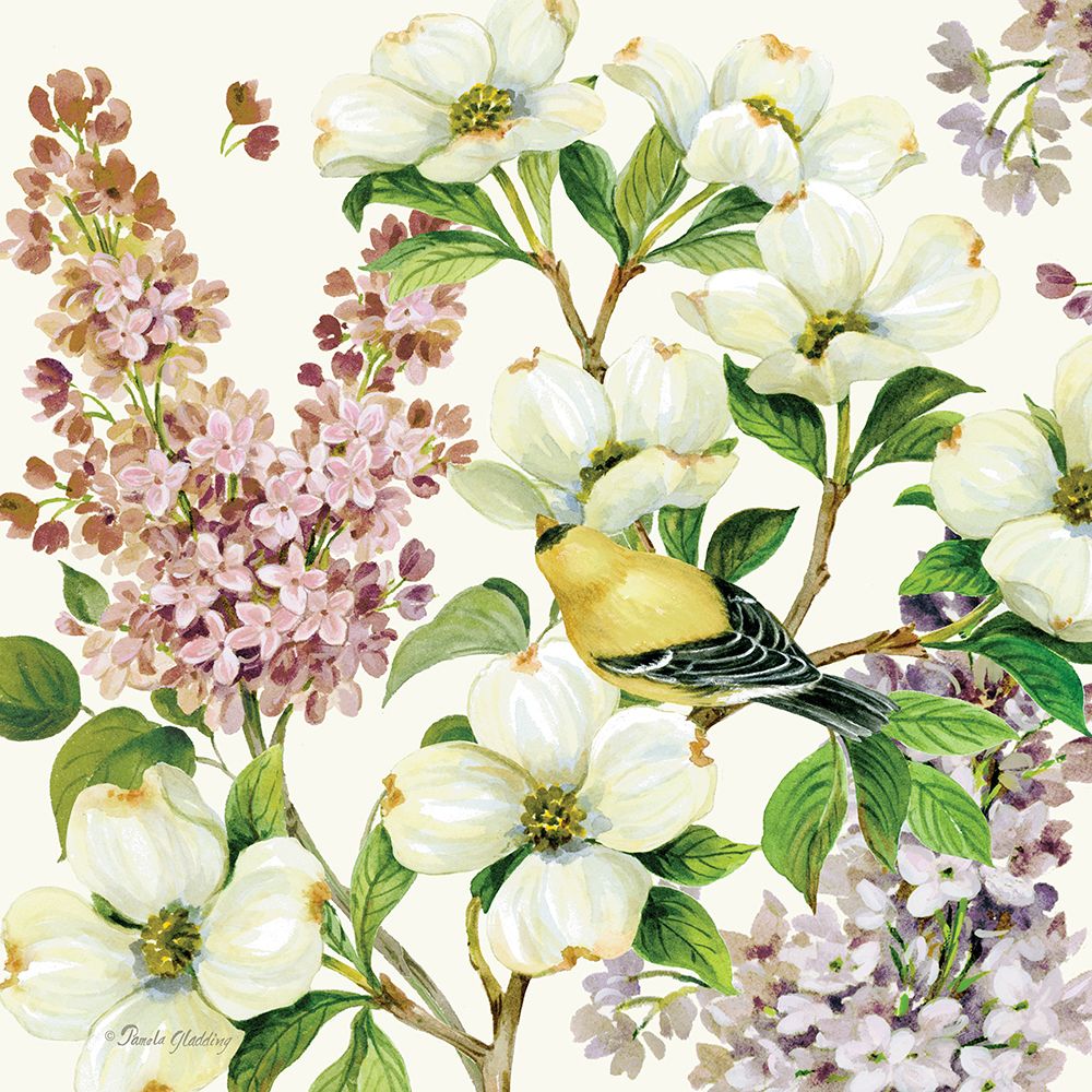 Dogwood And Lilac II art print by Pamela Gladding for $57.95 CAD