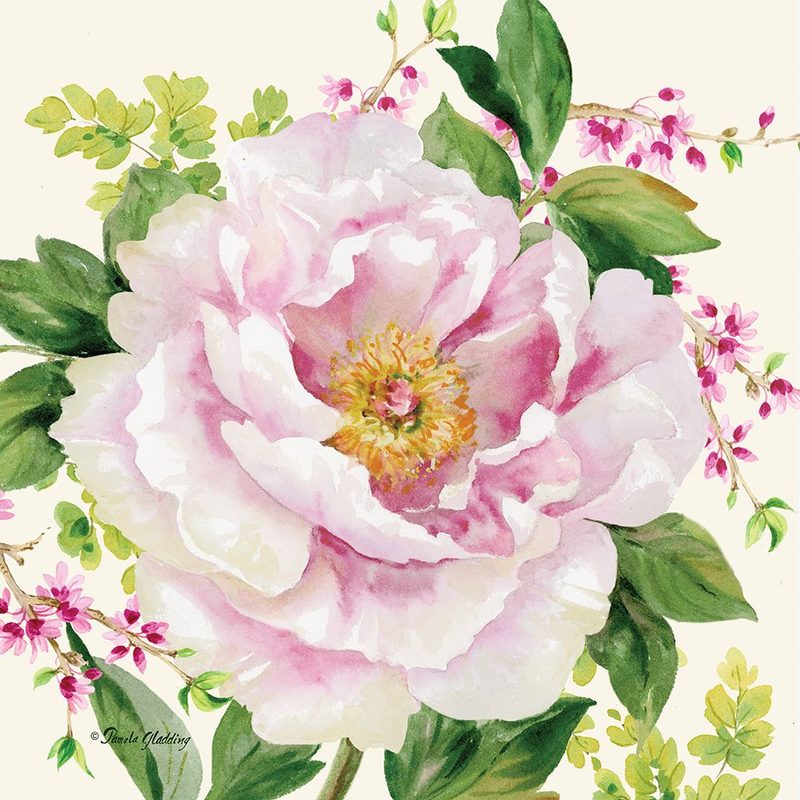 Hoh Peony I art print by Pamela Gladding for $57.95 CAD