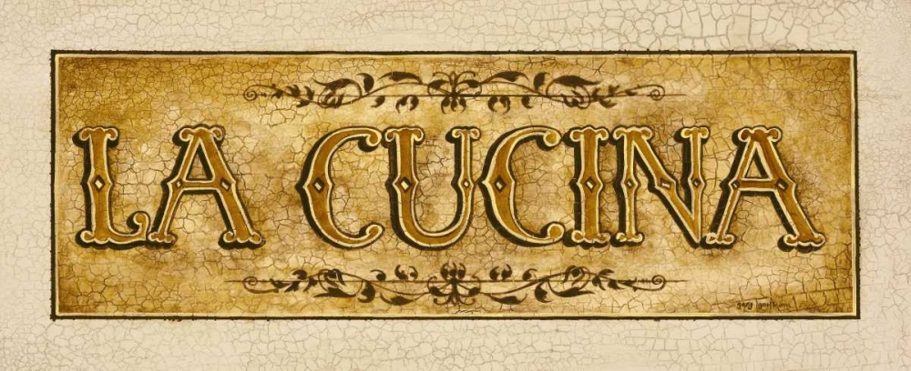 Cucina art print by Gregory Gorham for $57.95 CAD