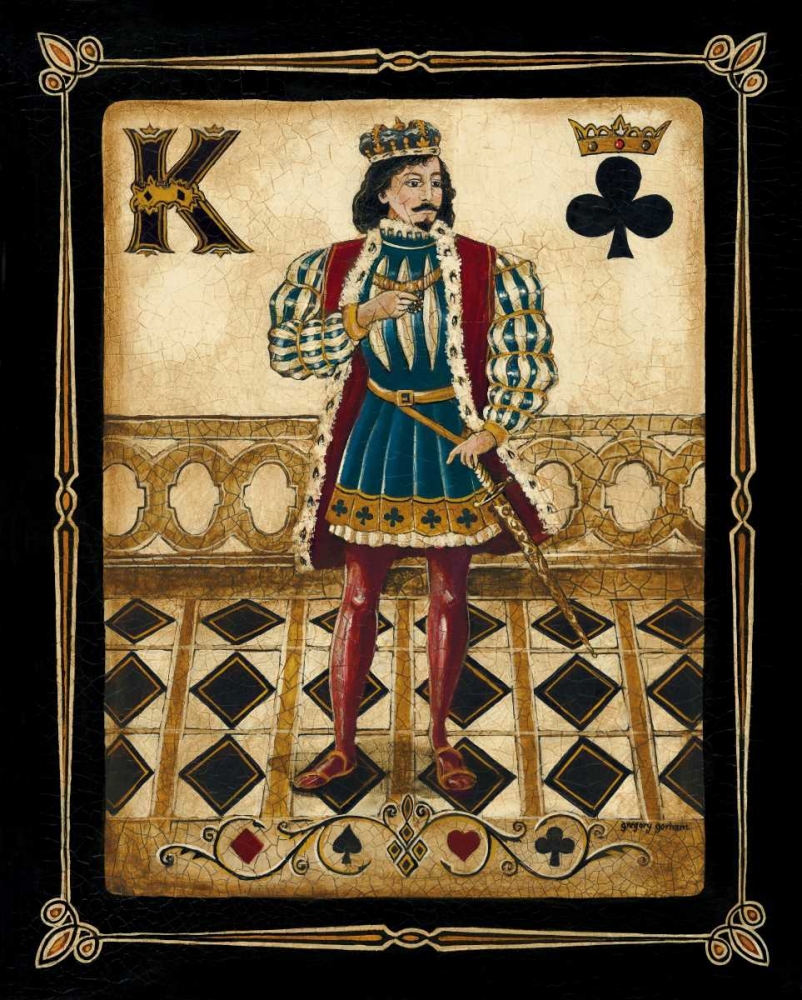 Harlequin King art print by Gregory Gorham for $57.95 CAD