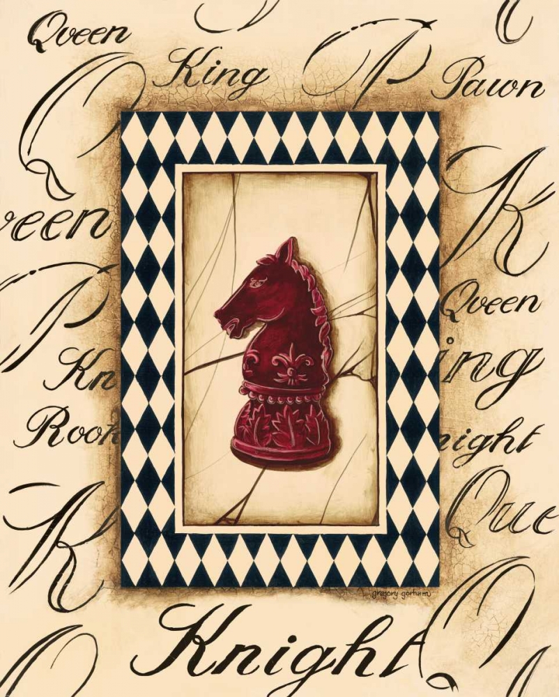 Chess Knight art print by Gregory Gorham for $57.95 CAD