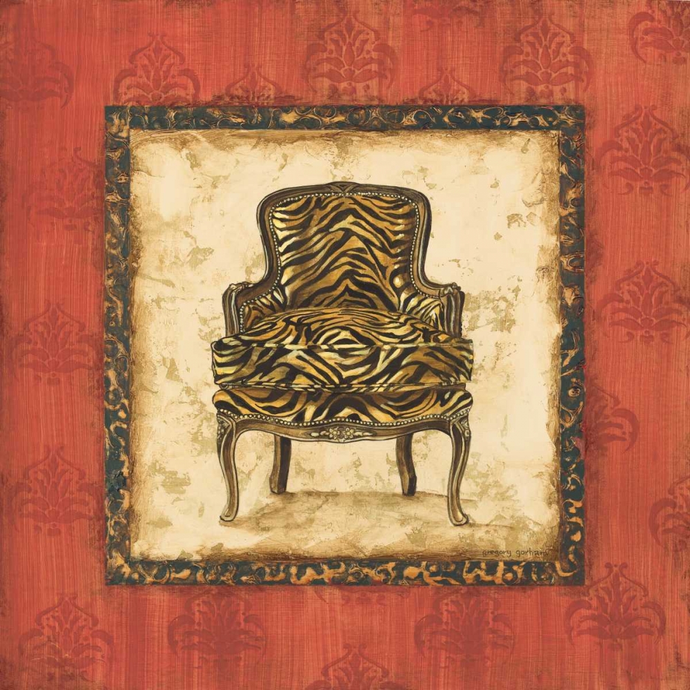 Parlor Chair III art print by Gregory Gorham for $57.95 CAD