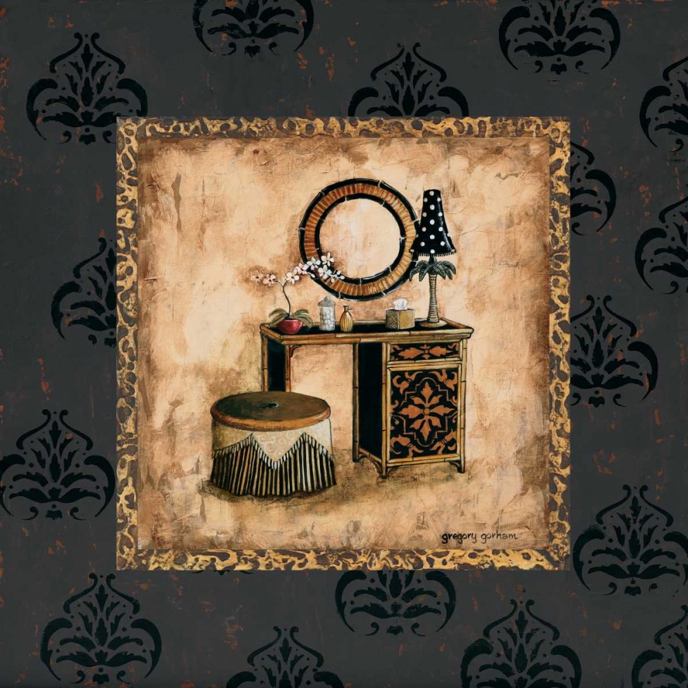Vintage Vanity I art print by Gregory Gorham for $57.95 CAD