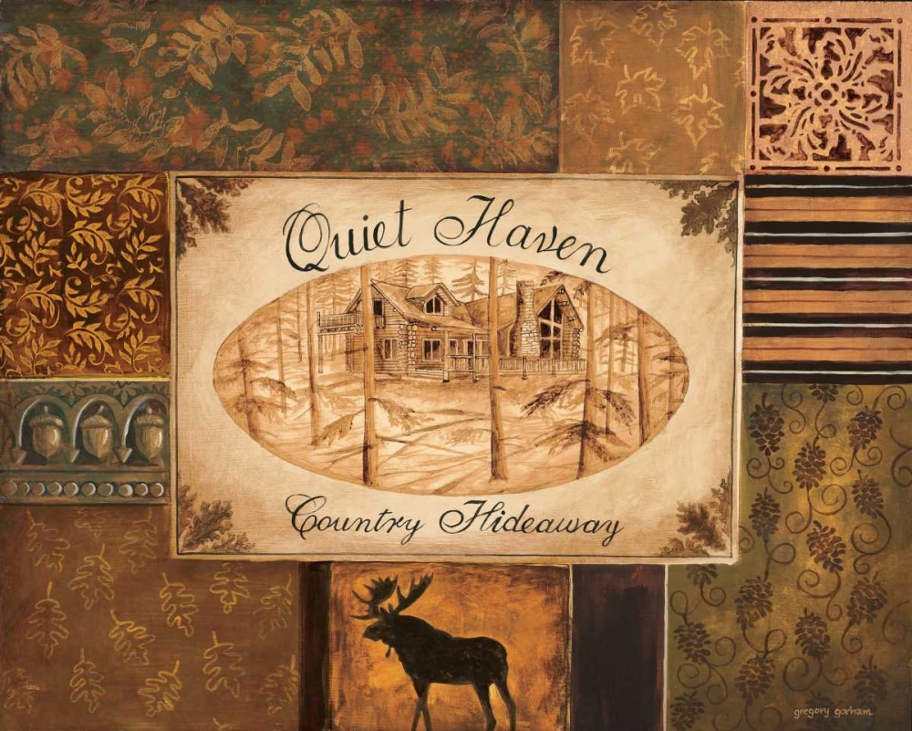 Quiet Haven art print by Gregory Gorham for $57.95 CAD