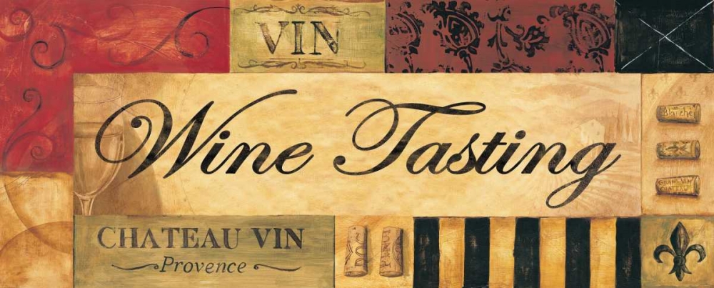 Wine Tasting art print by Gregory Gorham for $57.95 CAD