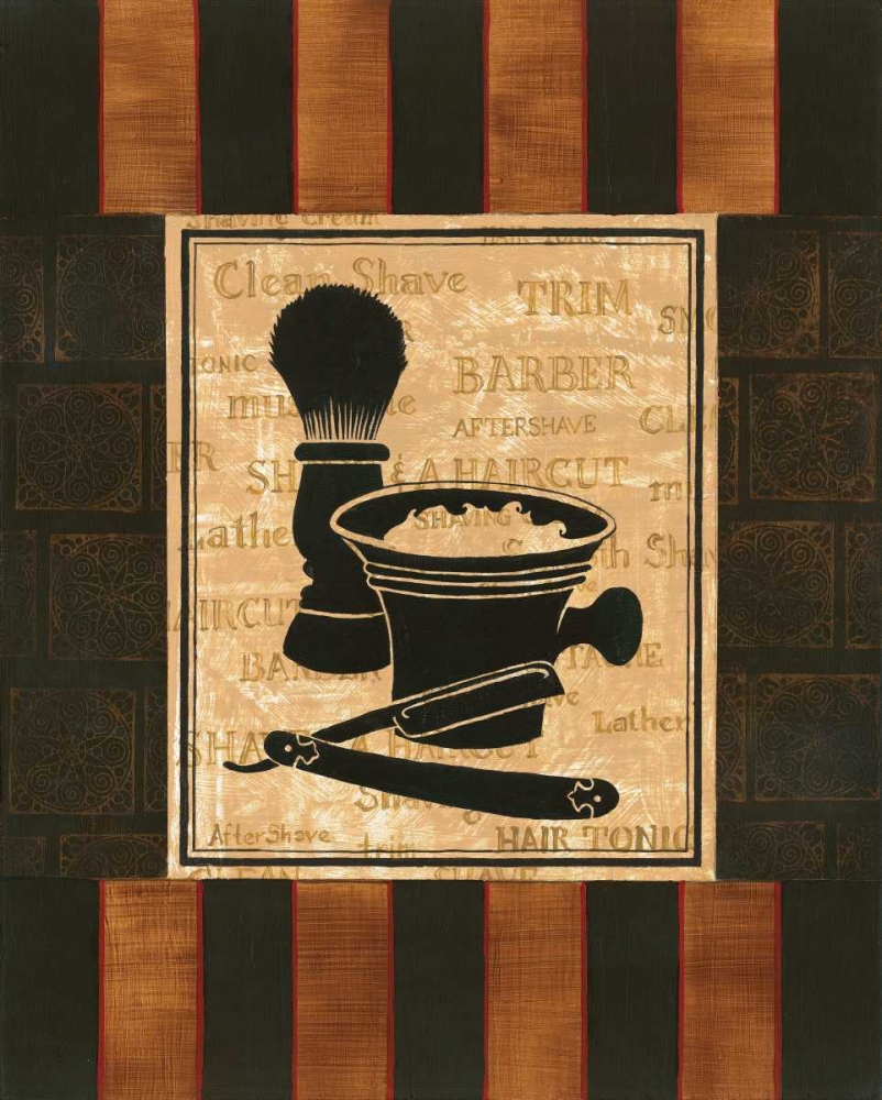 Shaving art print by Gregory Gorham for $57.95 CAD