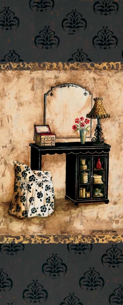 Vintage Vanity Panel II art print by Gregory Gorham for $57.95 CAD