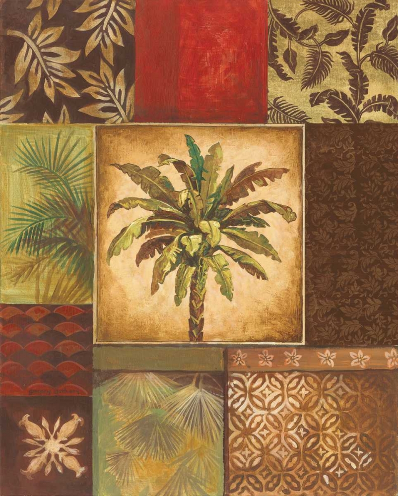 Palm Collage II art print by Gregory Gorham for $57.95 CAD