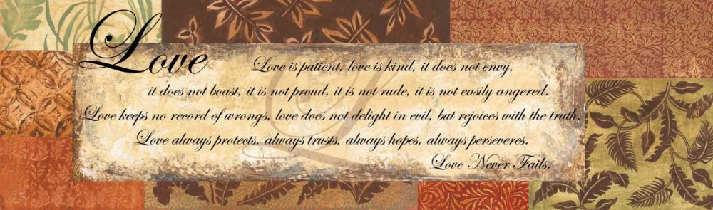 Love Never Fails - special art print by Gregory Gorham for $57.95 CAD