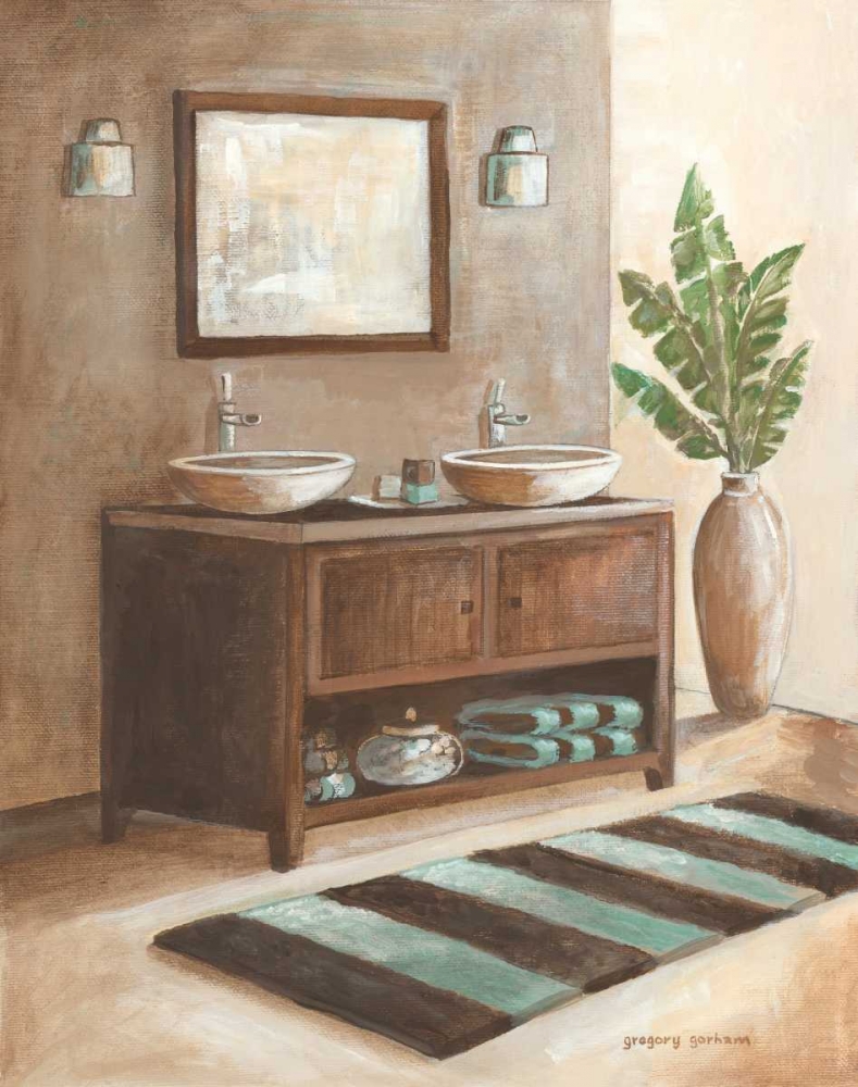 Bath Still Life I art print by Gregory Gorham for $57.95 CAD