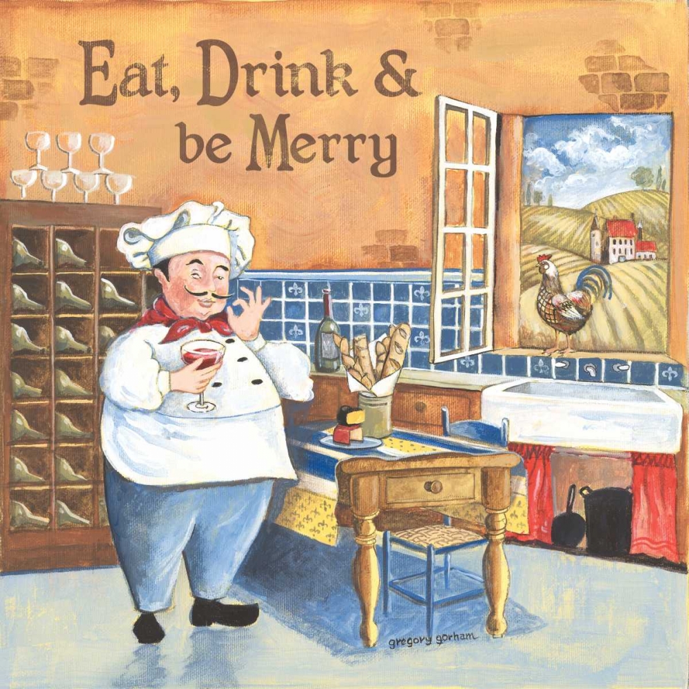 Chef I art print by Gregory Gorham for $57.95 CAD