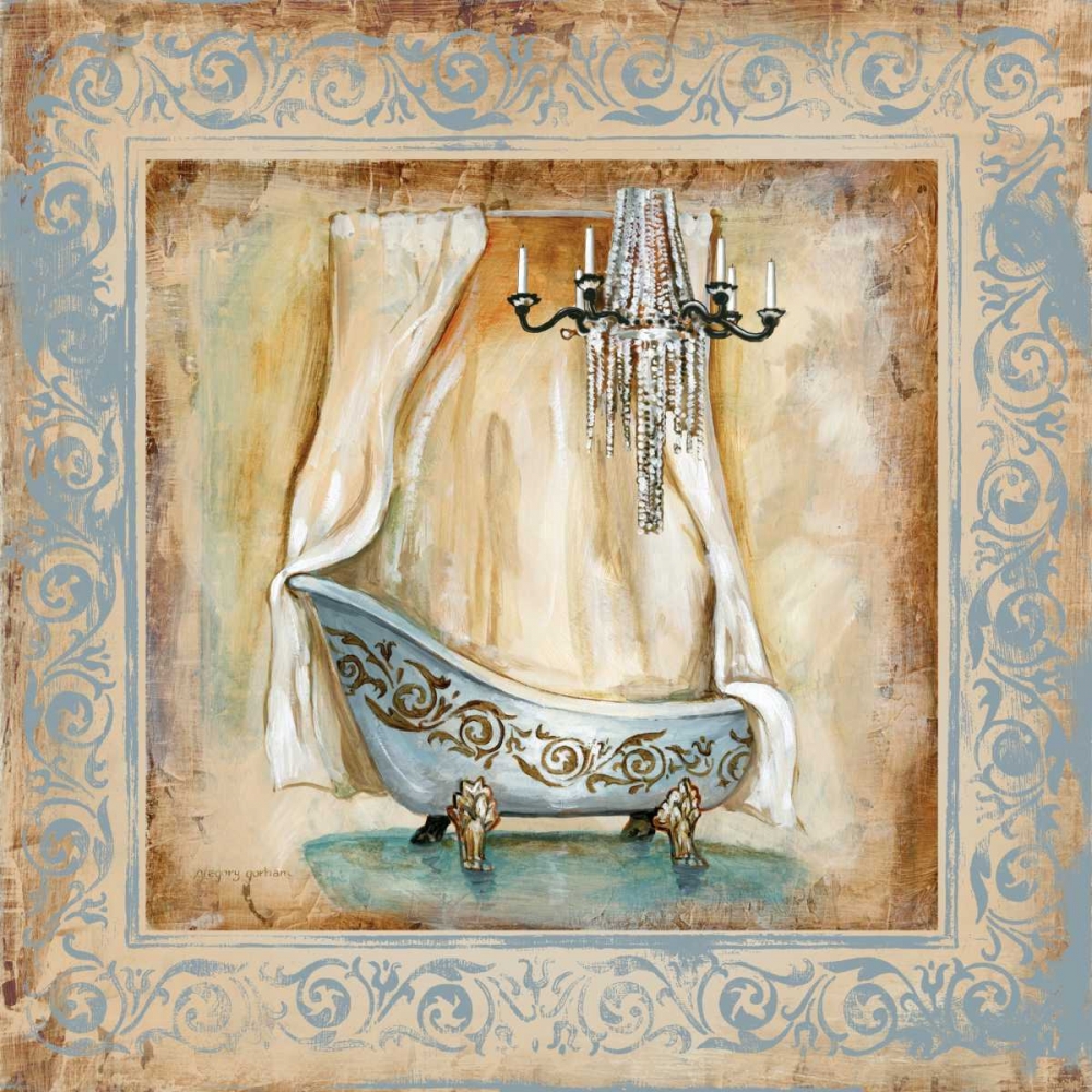 Elegant Bath II art print by Gregory Gorham for $57.95 CAD