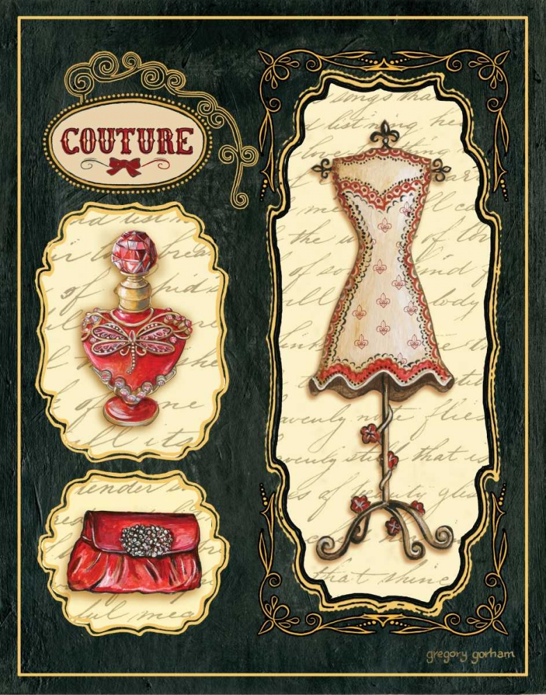 Paris Boutique En Rouge II art print by Gregory Gorham for $57.95 CAD