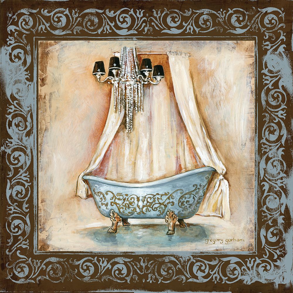 Elegant Bath III art print by Gregory Gorham for $57.95 CAD