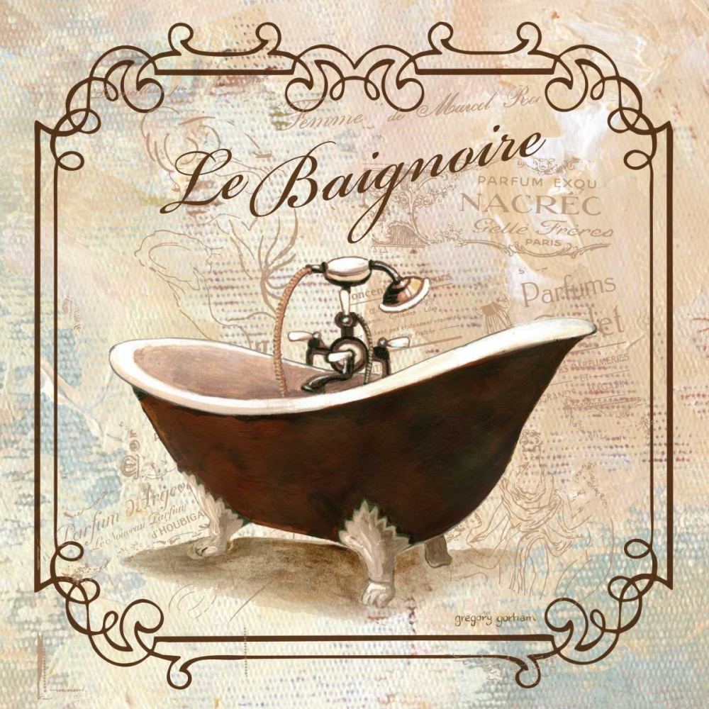 Femme Tub art print by Gregory Gorham for $57.95 CAD