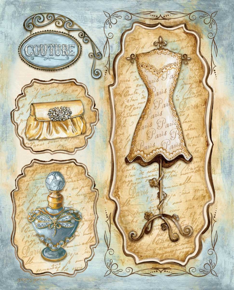 Paris Boutique II art print by Gregory Gorham for $57.95 CAD