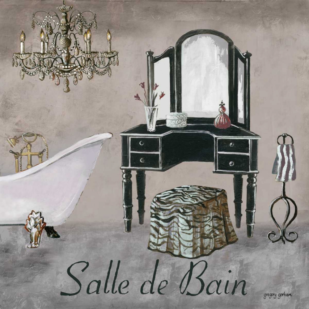 Salle de Bain art print by Gregory Gorham for $57.95 CAD