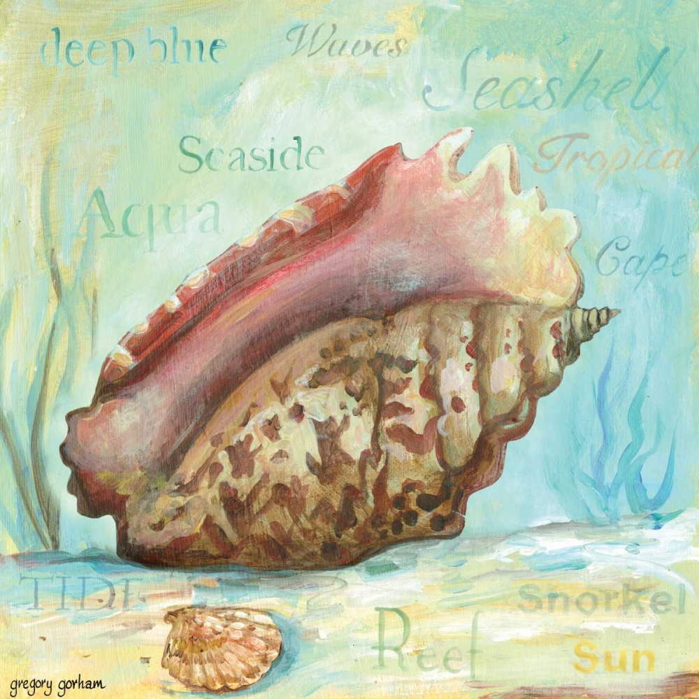 Marine Life Motif V art print by Gregory Gorham for $57.95 CAD