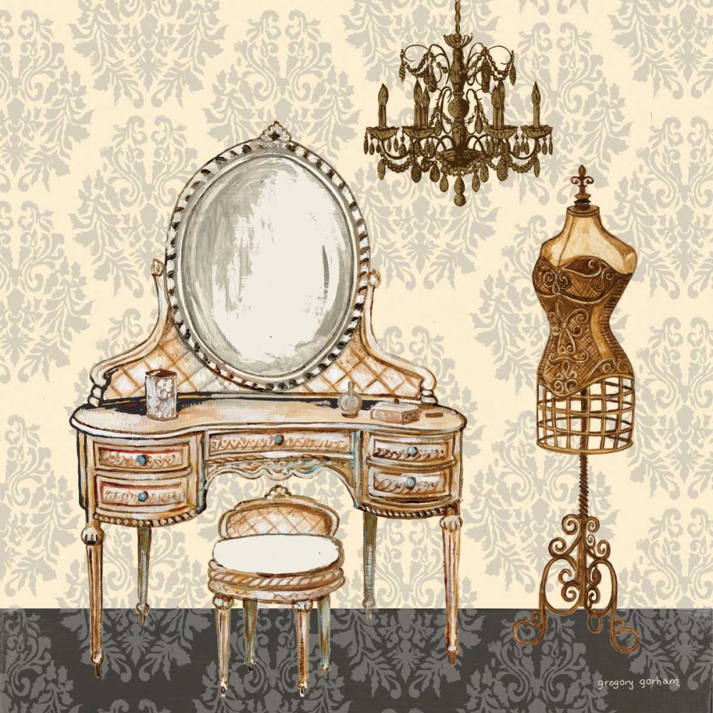 French Bath Motif I art print by Gregory Gorham for $57.95 CAD