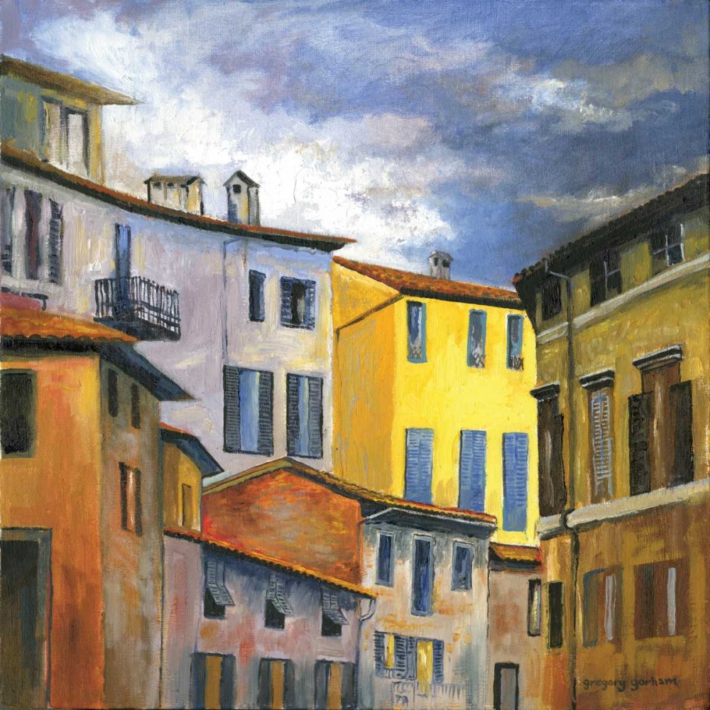 Italian Scene I art print by Gregory Gorham for $57.95 CAD