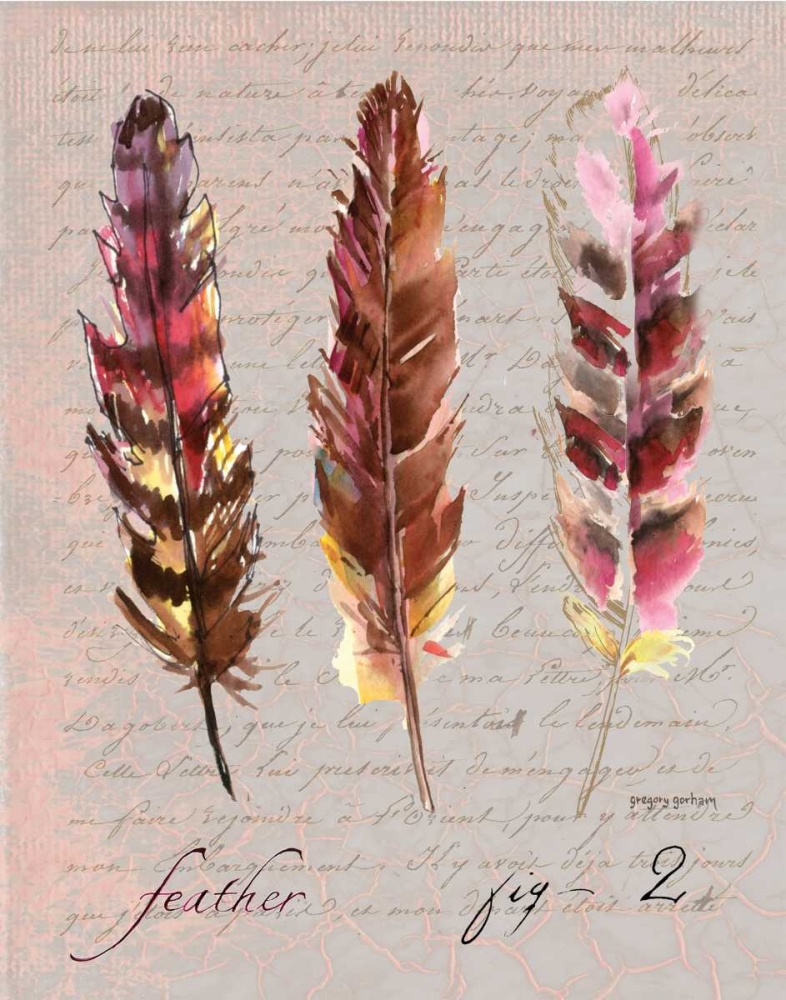 Feathers Fig 2 art print by Gregory Gorham for $57.95 CAD