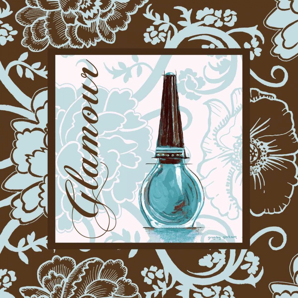 Fashion Blue Glamour art print by Gregory Gorham for $57.95 CAD