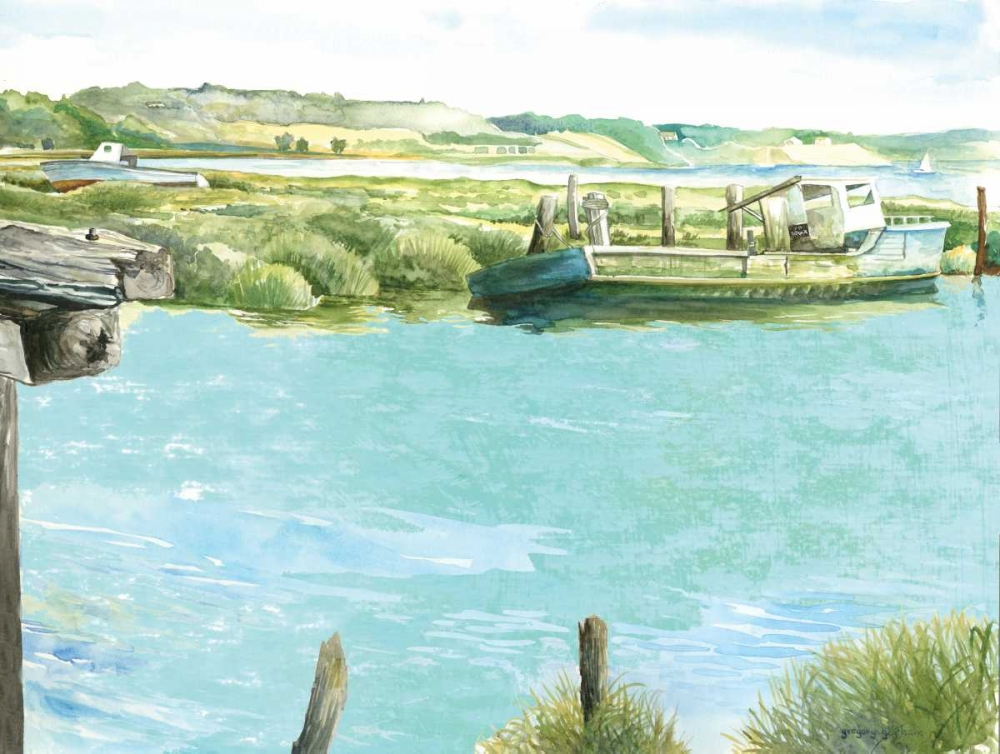 Wellfleet Salt Marsh art print by Gregory Gorham for $57.95 CAD