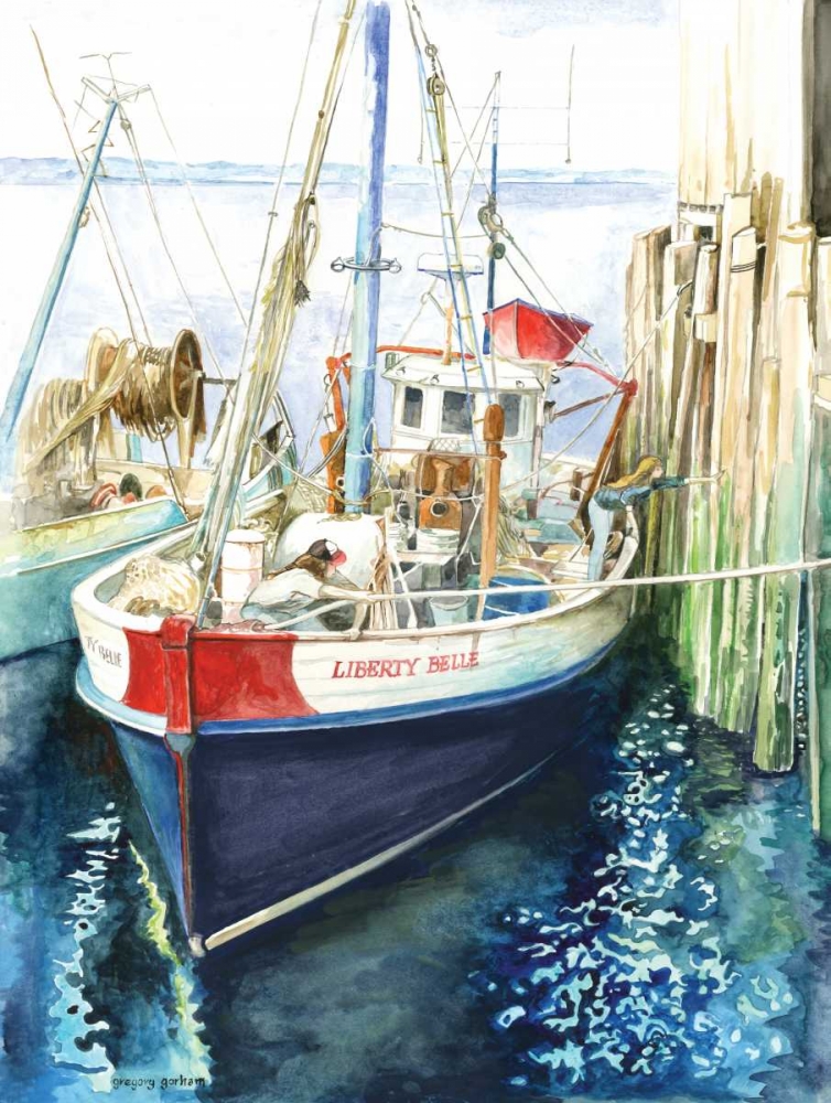 Liberty Belle art print by Gregory Gorham for $57.95 CAD