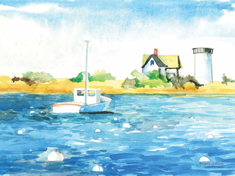 Stage Harbor Traps art print by Gregory Gorham for $57.95 CAD