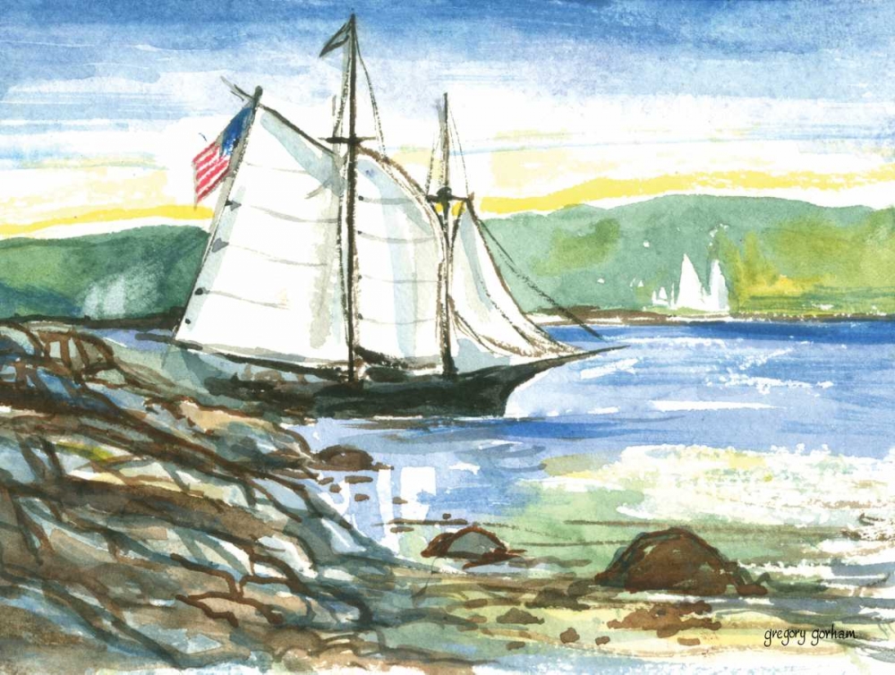 Edge of the Sea art print by Gregory Gorham for $57.95 CAD