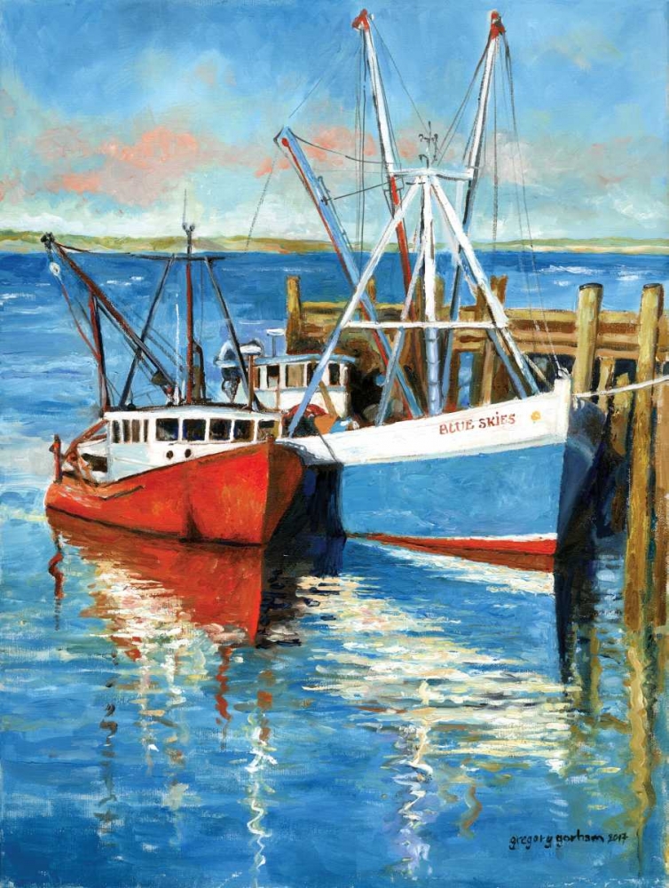 Blue Skies art print by Gregory Gorham for $57.95 CAD