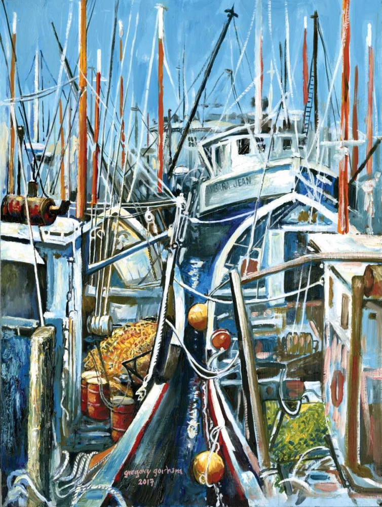 Mac Millian Wharf art print by Gregory Gorham for $57.95 CAD