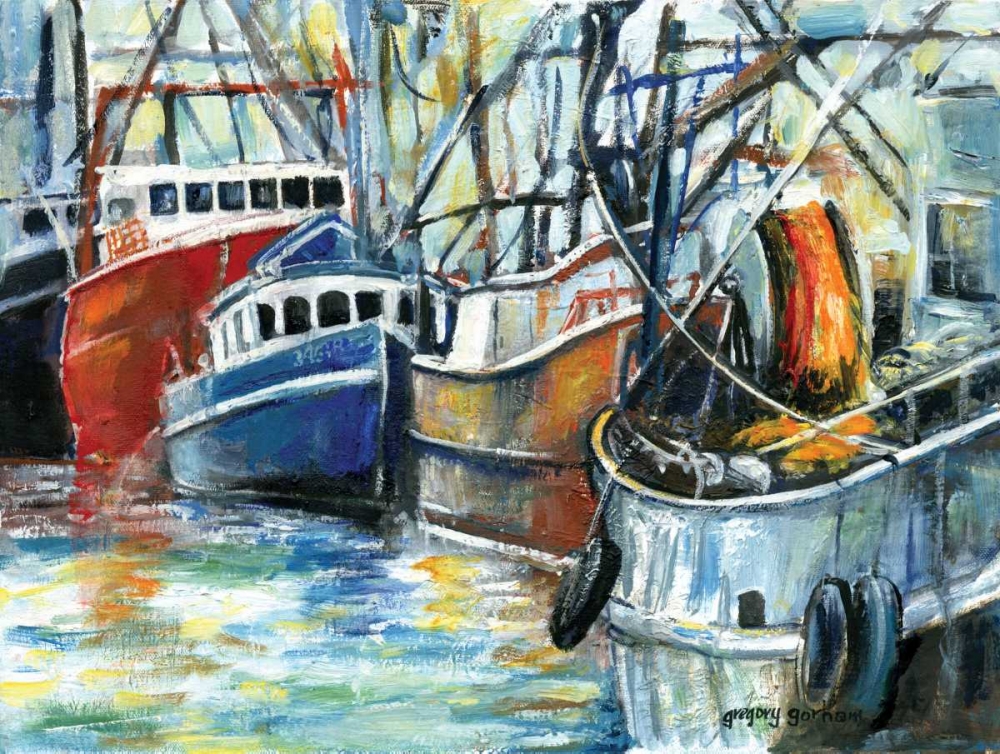 Fleet Motif I art print by Gregory Gorham for $57.95 CAD