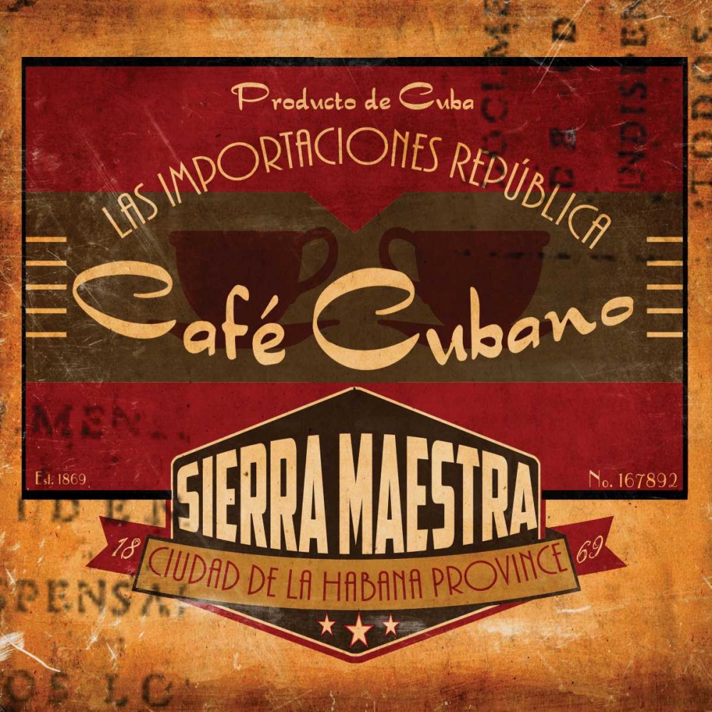 Cafe Cubano Sq. art print by Jason Giacopelli for $57.95 CAD