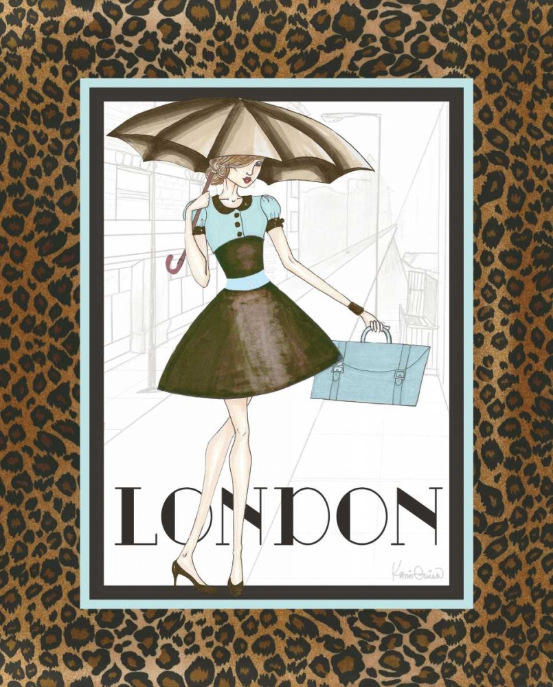 City Girl I art print by Katie Guinn for $57.95 CAD