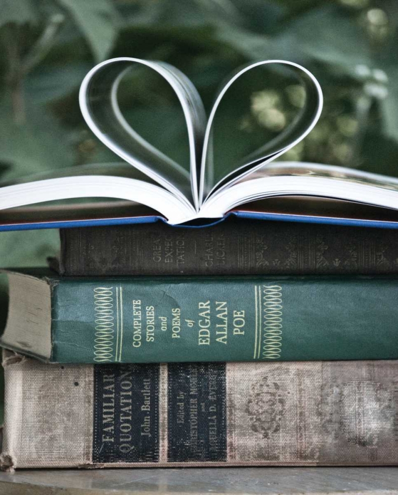 Love Books I art print by Katie Guinn for $57.95 CAD