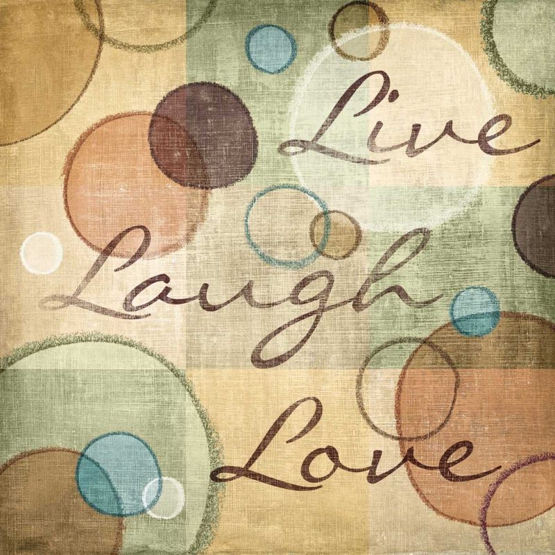 Live Laugh Love art print by N Harbick for $57.95 CAD