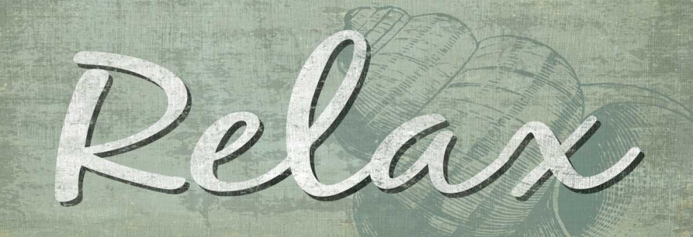 Relax art print by N Harbick for $57.95 CAD