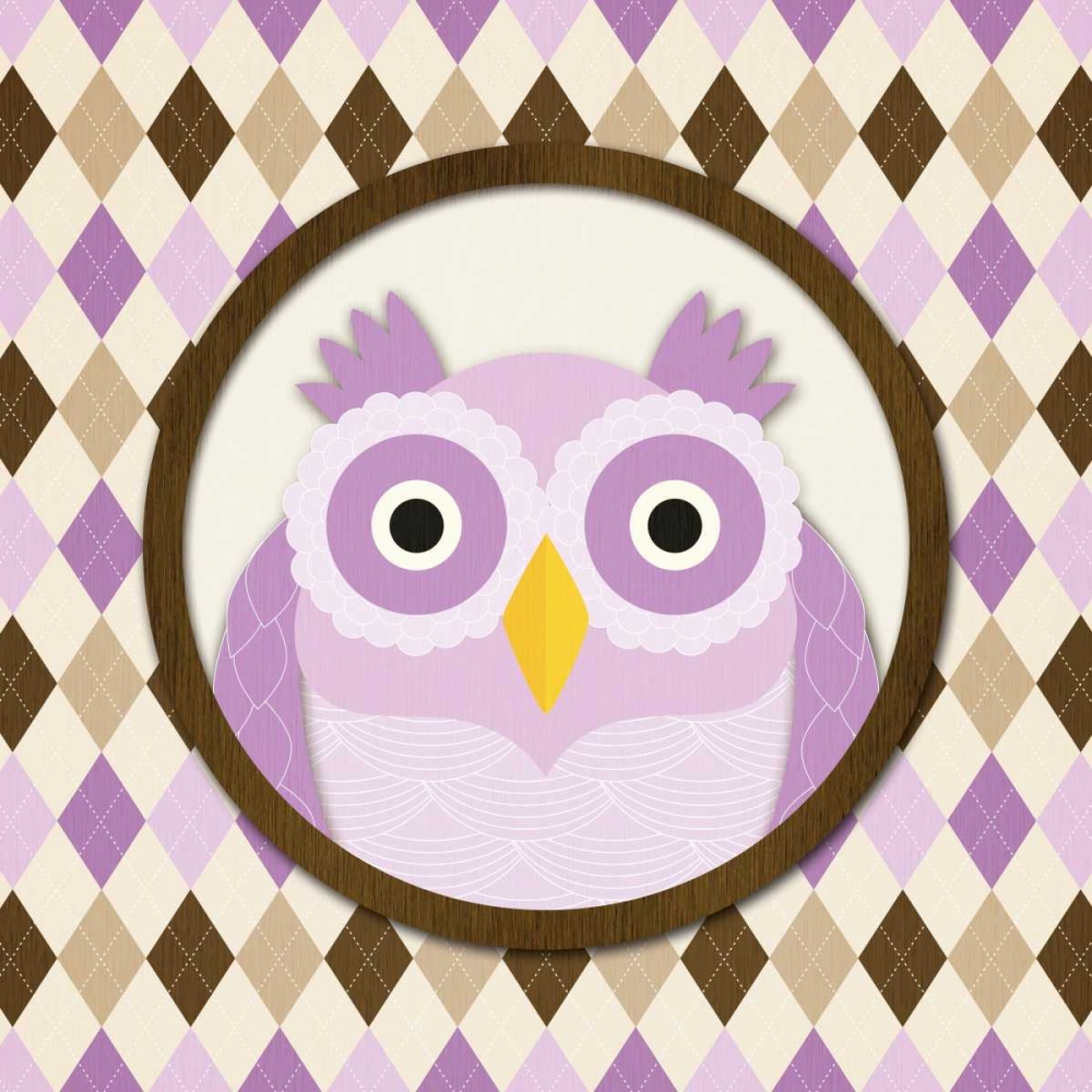 O is for Owl IV art print by N Harbick for $57.95 CAD
