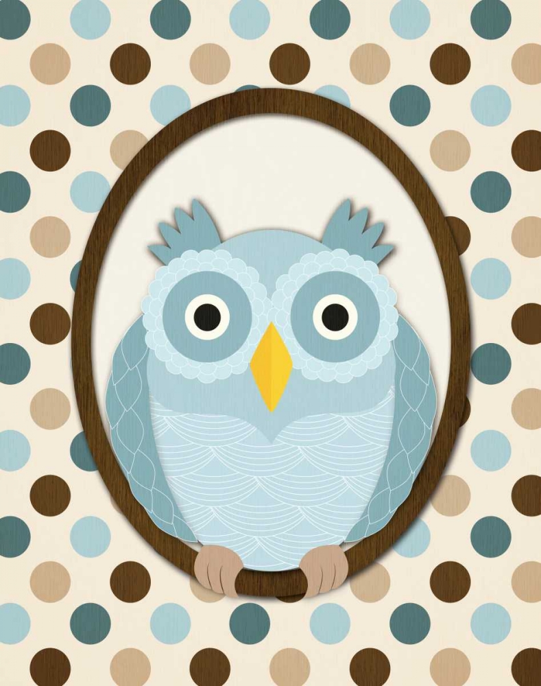 Sitting Owl I art print by N Harbick for $57.95 CAD