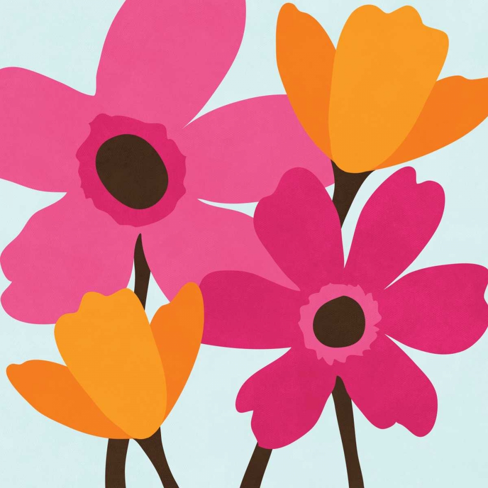 Spring Blooms I art print by N Harbick for $57.95 CAD
