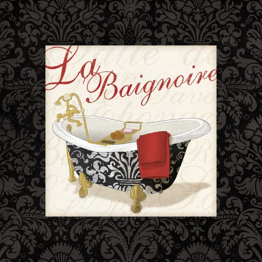 Classic Bathtub art print by N Harbick for $57.95 CAD