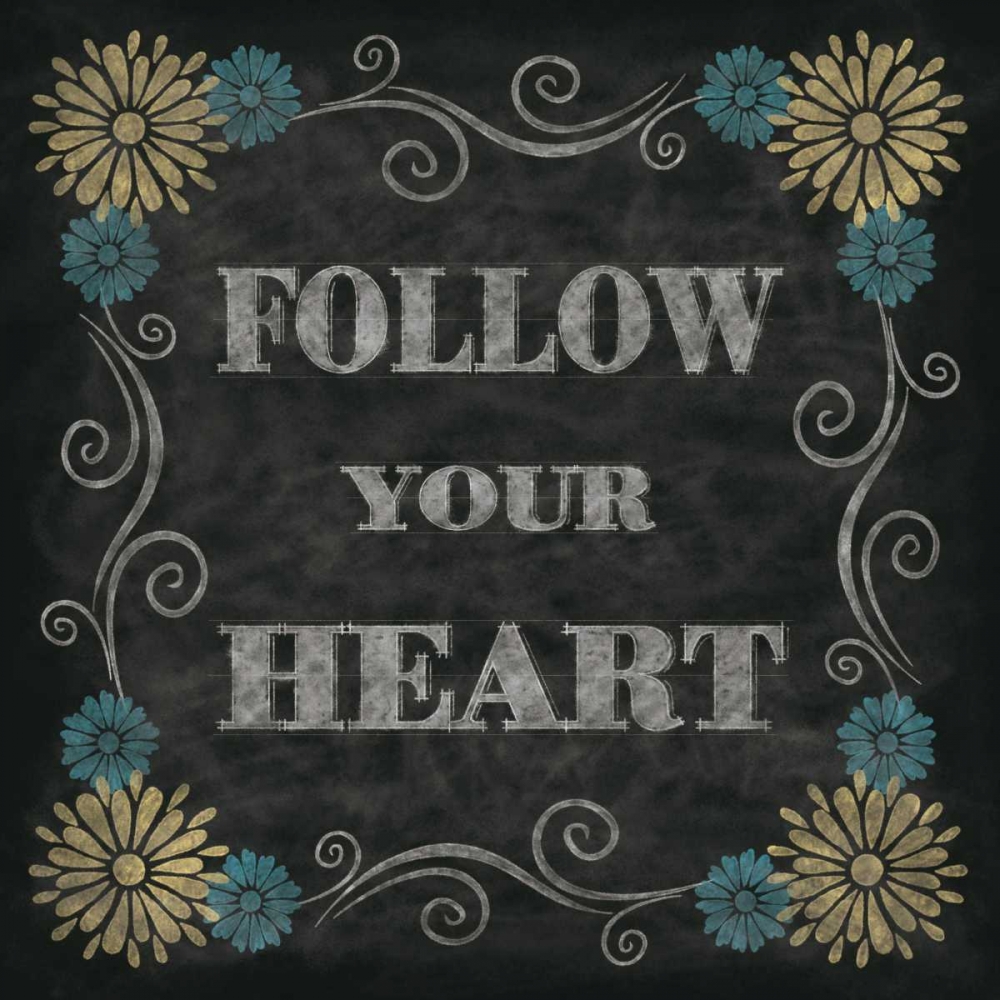 Chalkboard Inspirations I art print by N Harbick for $57.95 CAD