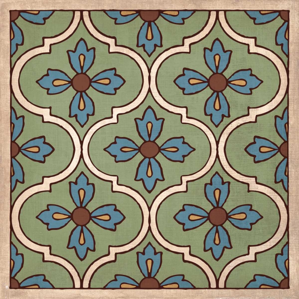 Tile Pattern I art print by N Harbick for $57.95 CAD