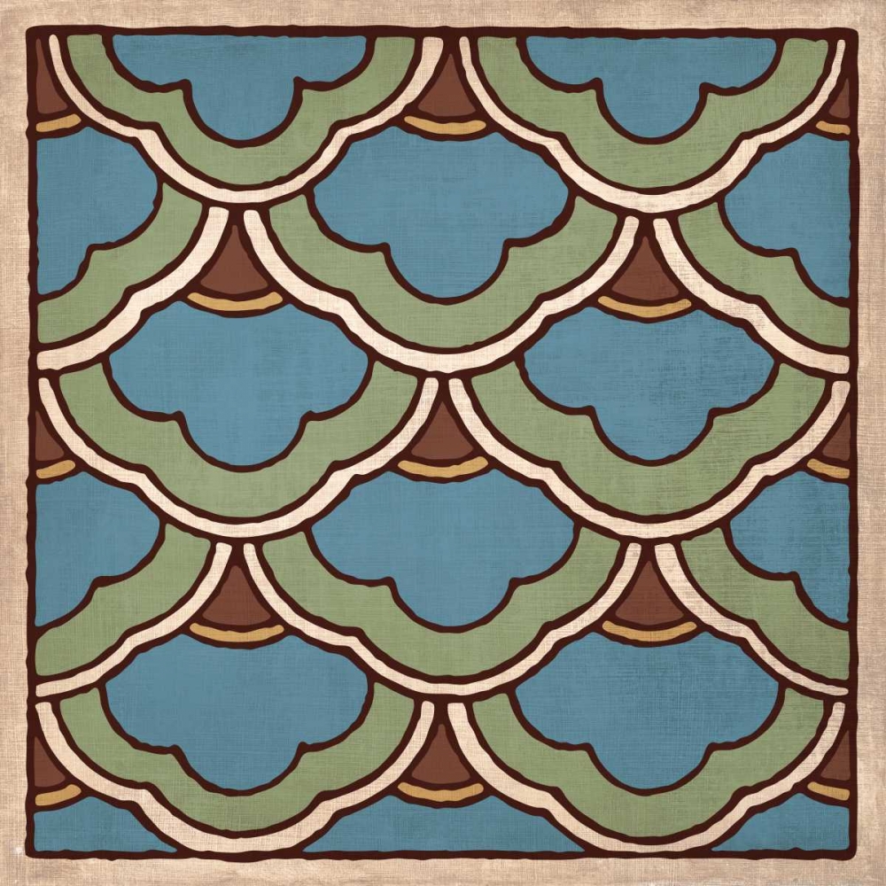 Tile Pattern II art print by N Harbick for $57.95 CAD