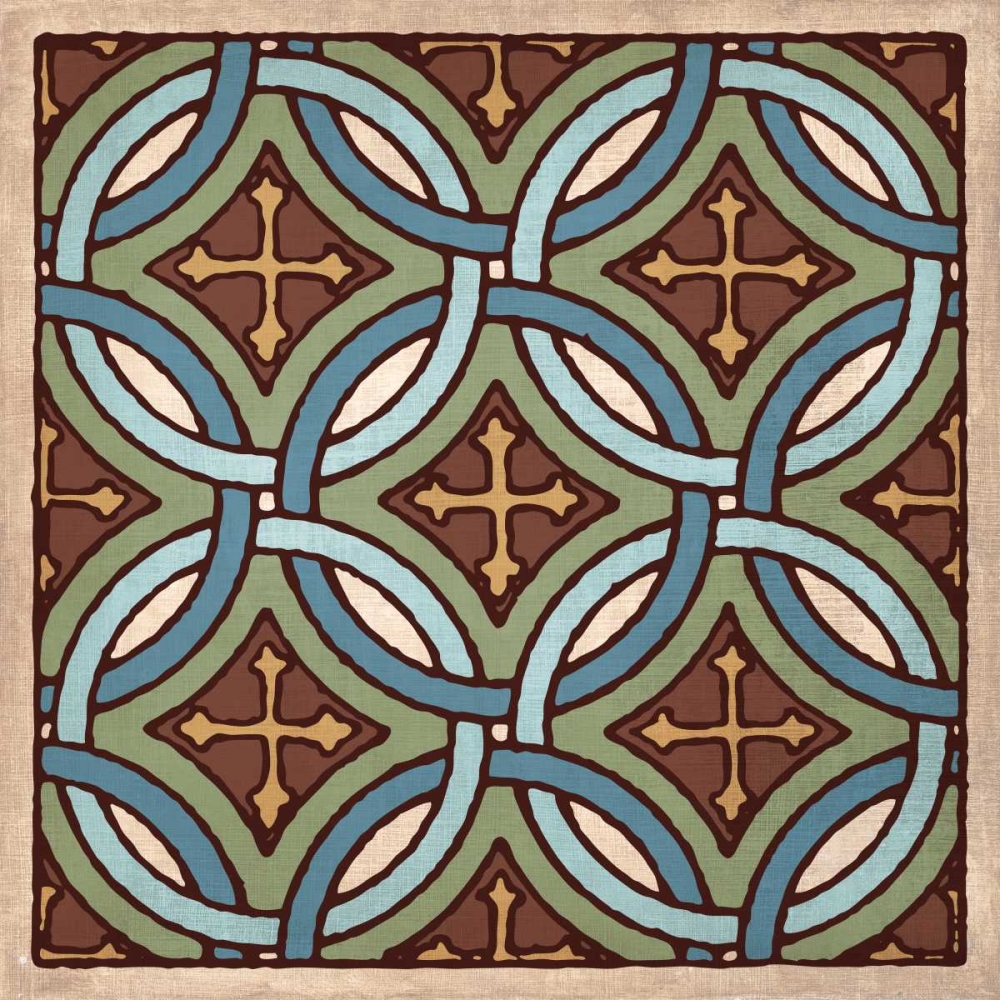 Tile Pattern IV art print by N Harbick for $57.95 CAD