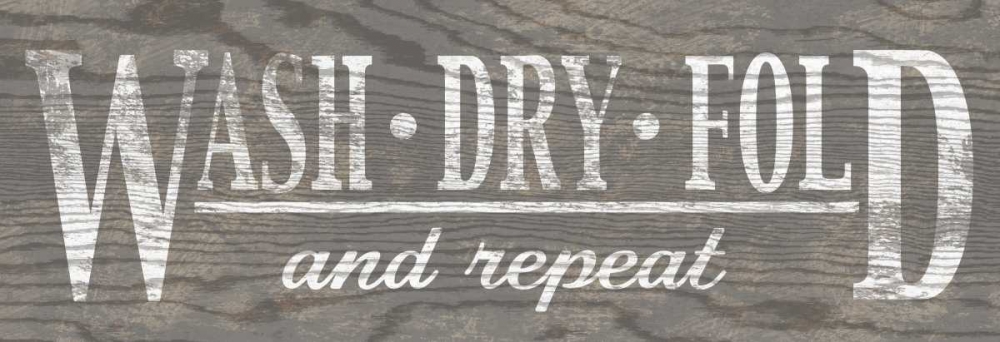 Wash Dry Fold art print by N Harbick for $57.95 CAD