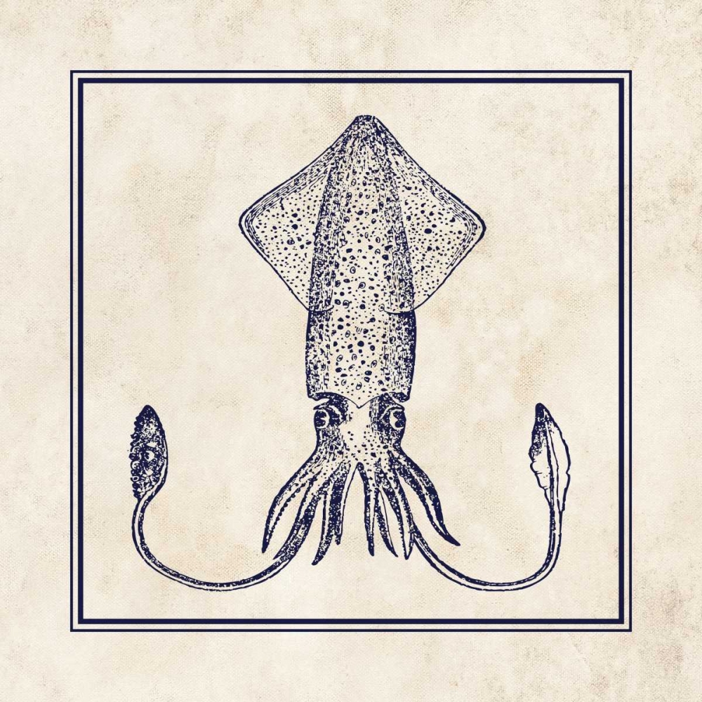 Squid Sq art print by N Harbick for $57.95 CAD